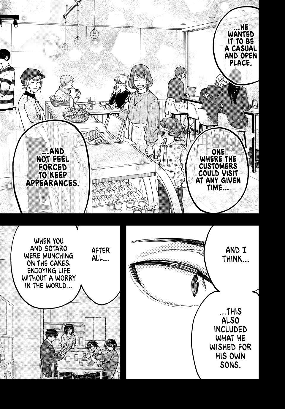 Kaoru Hana wa Rin to Saku Chapter 121 page 15 - Chapter 121: Pâtissier