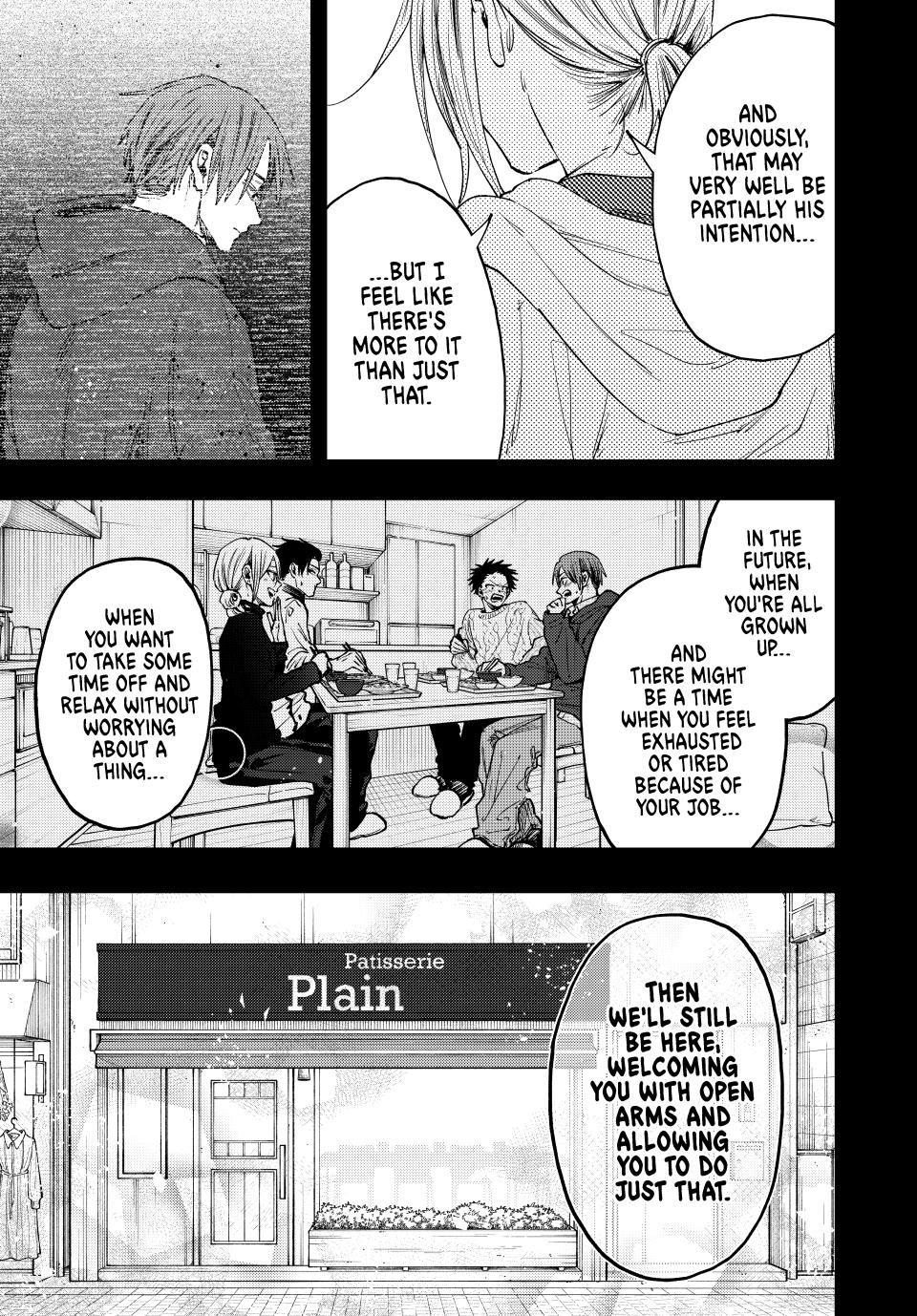 Kaoru Hana wa Rin to Saku Chapter 121 page 17 - Chapter 121: Pâtissier