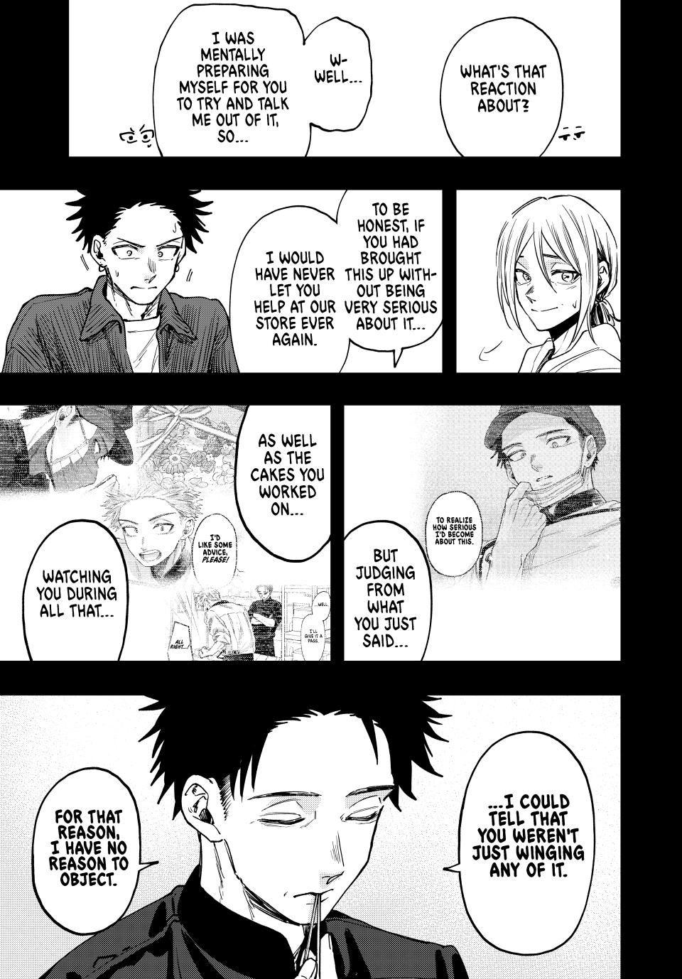 Kaoru Hana wa Rin to Saku Chapter 121 page 9 - Chapter 121: Pâtissier