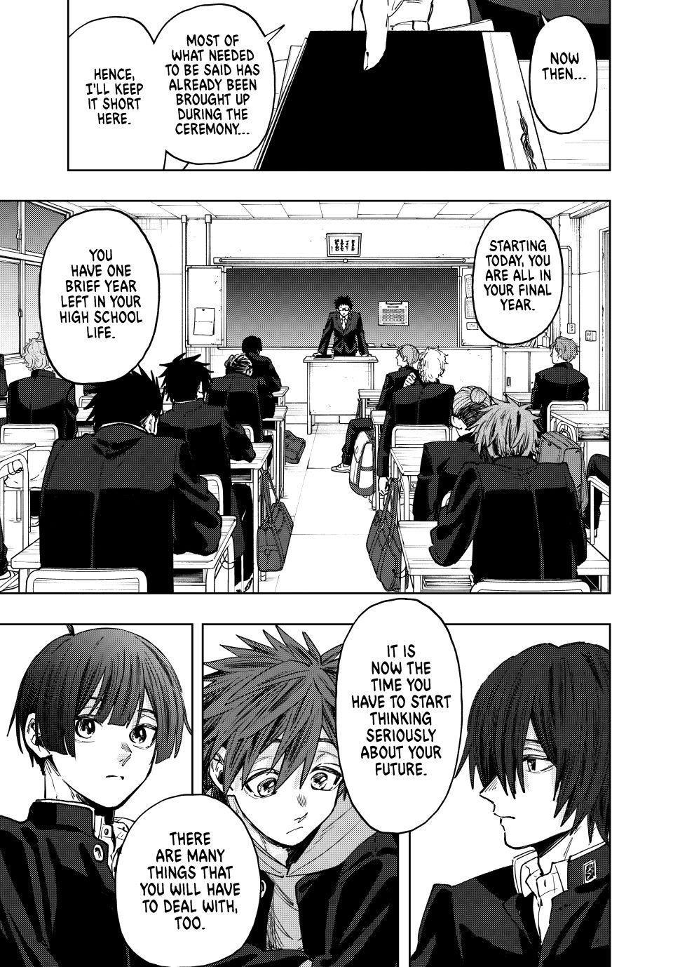 Kaoru Hana wa Rin to Saku Chapter 122 page 11 - Chapter 122: Entering the Third Year