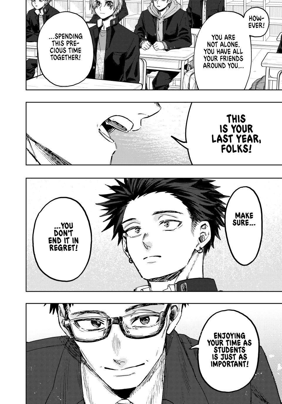 Kaoru Hana wa Rin to Saku Chapter 122 page 12 - Chapter 122: Entering the Third Year
