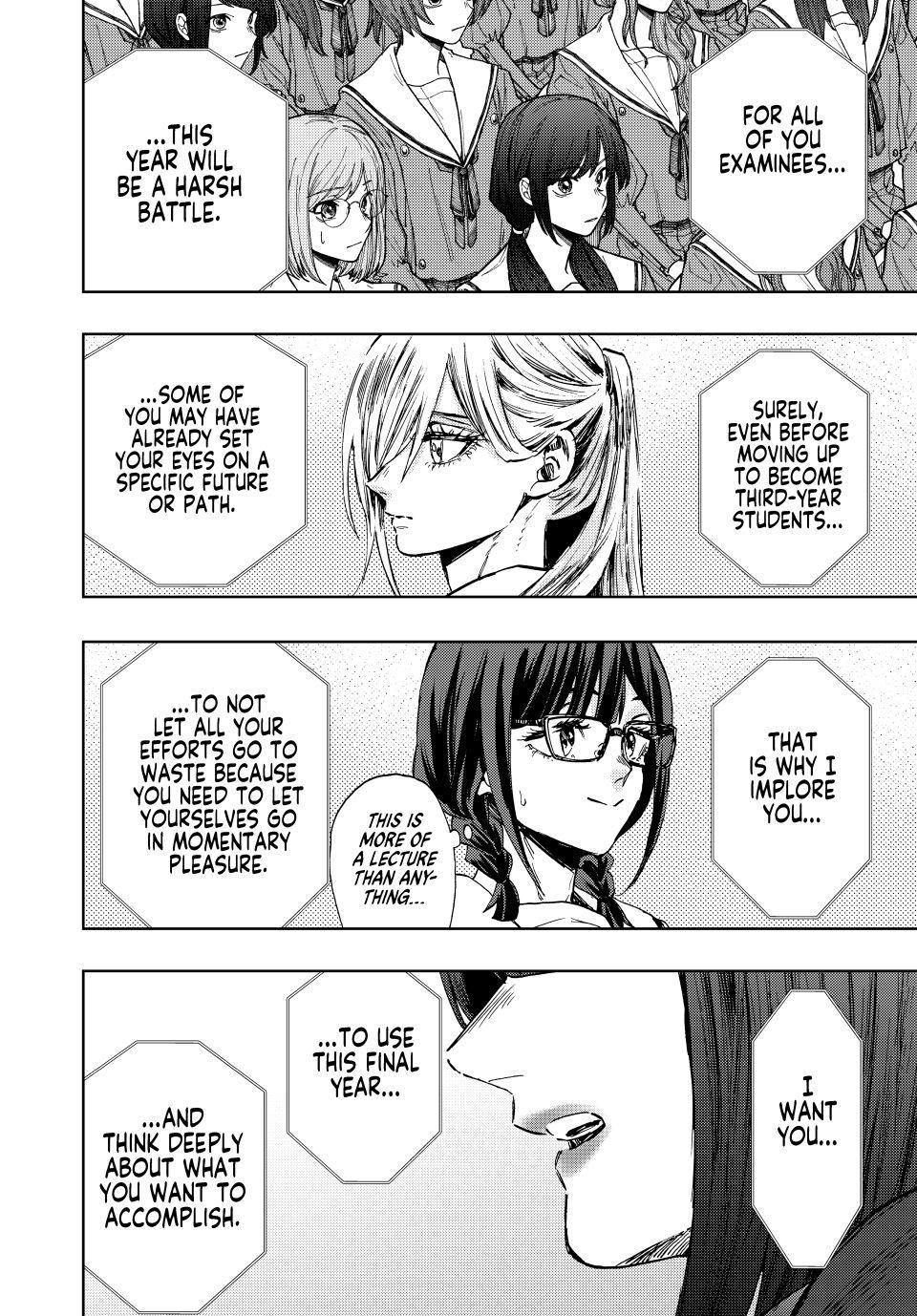 Kaoru Hana wa Rin to Saku Chapter 122 page 6 - Chapter 122: Entering the Third Year