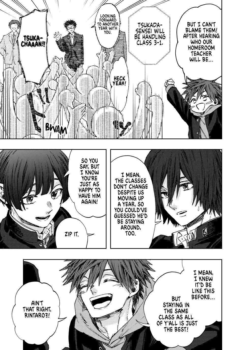 Kaoru Hana wa Rin to Saku Chapter 122 page 9 - Chapter 122: Entering the Third Year