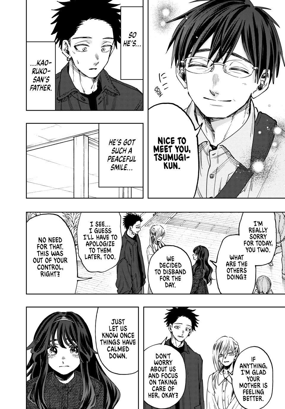 Kaoru Hana wa Rin to Saku Chapter 123 page 10 - Chapter 123: Putting on a Brave Face