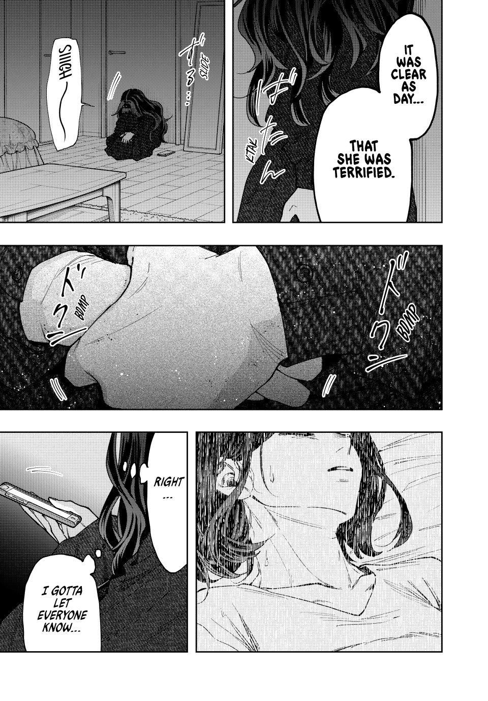 Kaoru Hana wa Rin to Saku Chapter 123 page 15 - Chapter 123: Putting on a Brave Face
