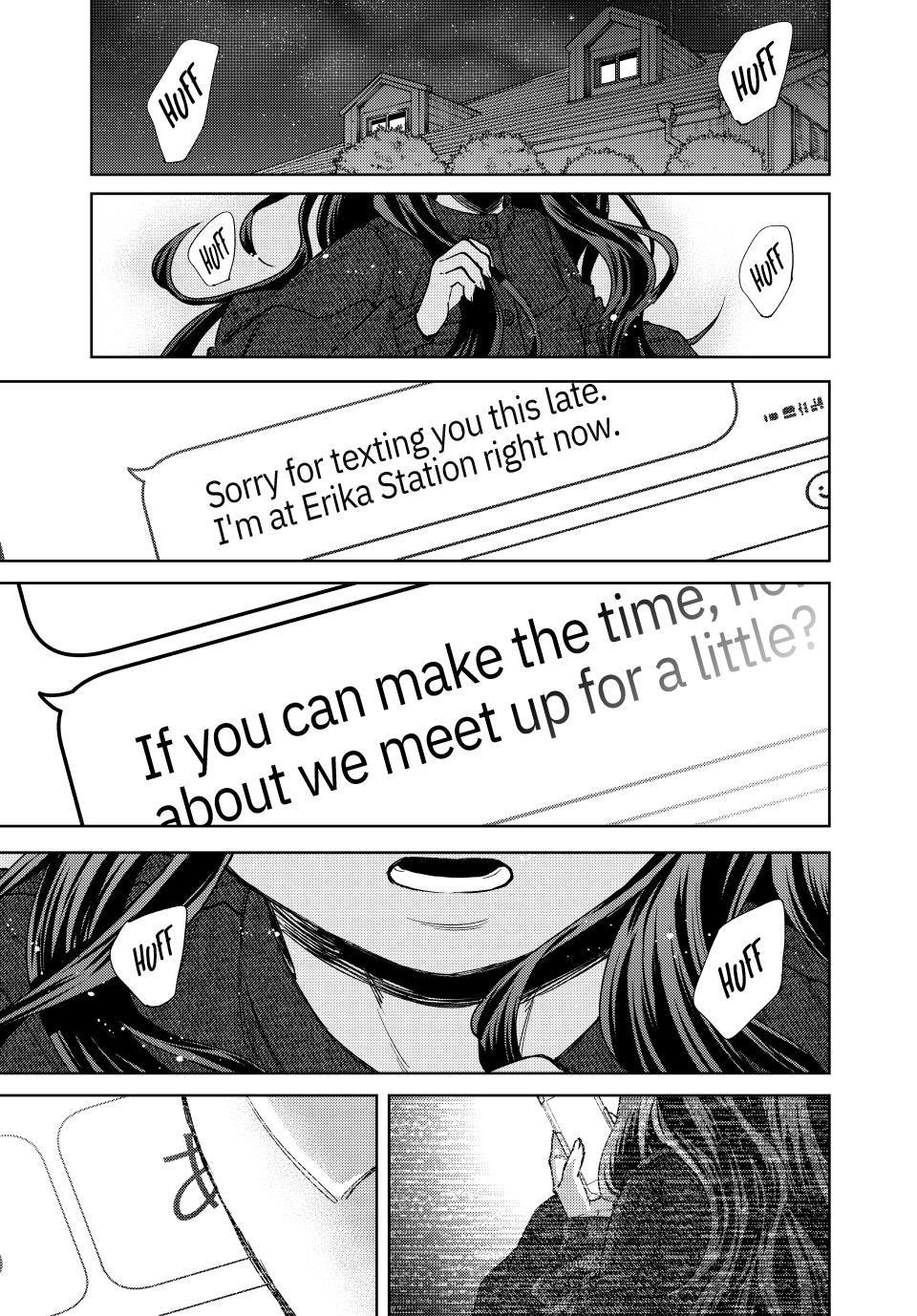 Kaoru Hana wa Rin to Saku Chapter 123 page 17 - Chapter 123: Putting on a Brave Face