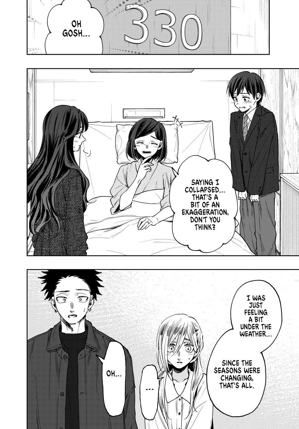 Kaoru Hana wa Rin to Saku Chapter 123 page 2 - Chapter 123: Putting on a Brave Face