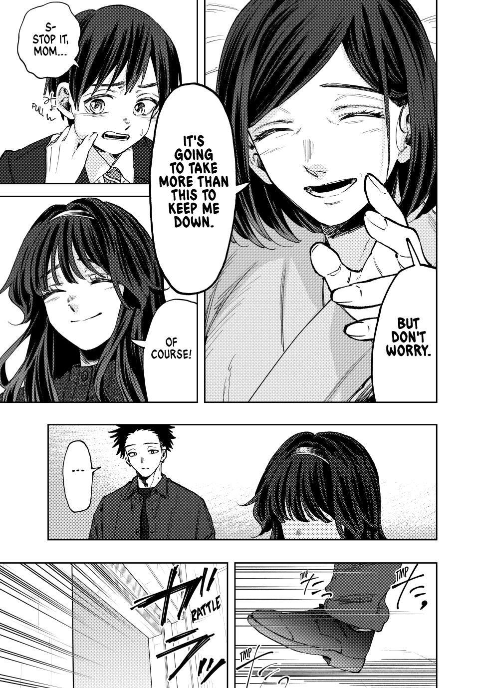 Kaoru Hana wa Rin to Saku Chapter 123 page 5 - Chapter 123: Putting on a Brave Face