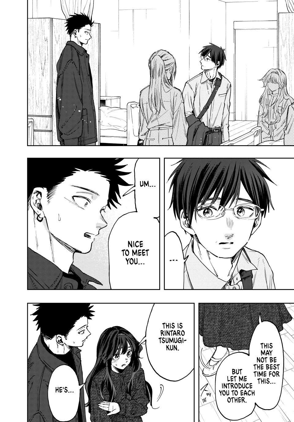 Kaoru Hana wa Rin to Saku Chapter 123 page 8 - Chapter 123: Putting on a Brave Face