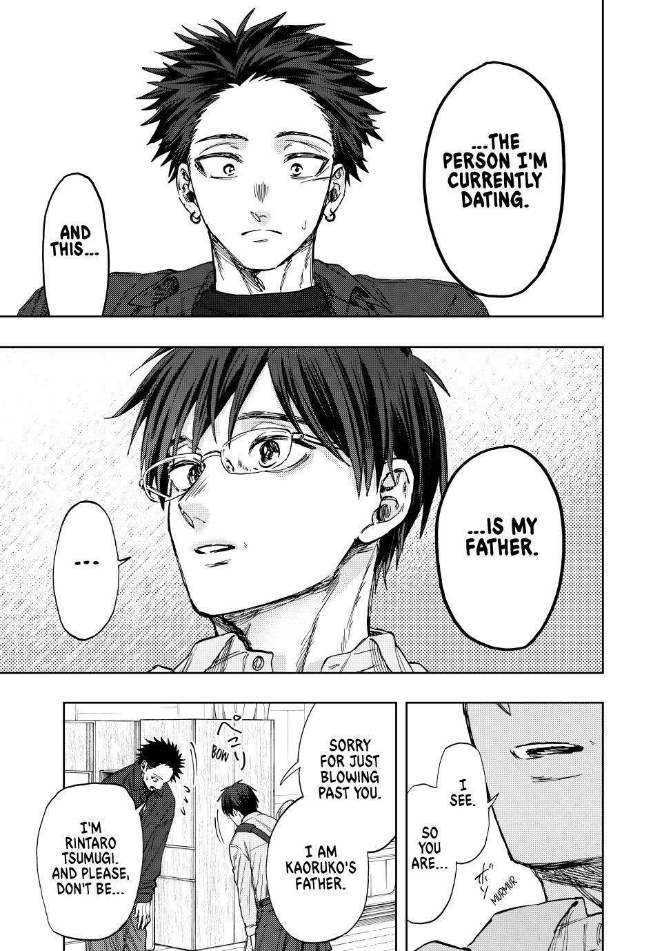 Kaoru Hana wa Rin to Saku Chapter 123 page 9 - Chapter 123: Putting on a Brave Face