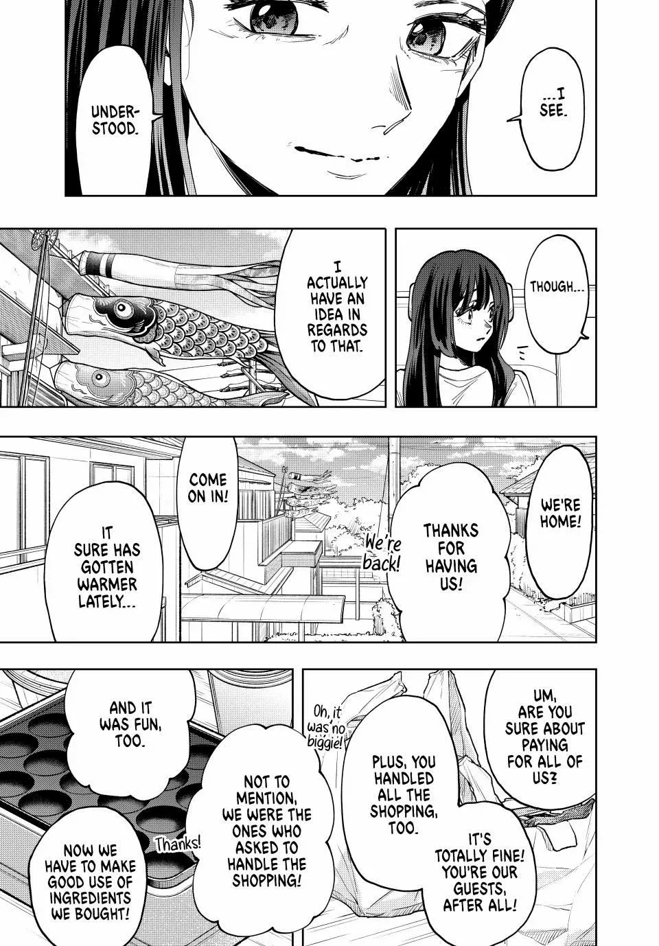 Kaoru Hana wa Rin to Saku Chapter 124 page 19 - Chapter 124: Whining