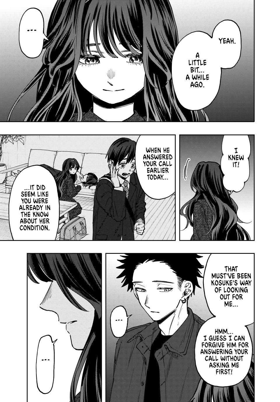 Kaoru Hana wa Rin to Saku Chapter 124 page 3 - Chapter 124: Whining