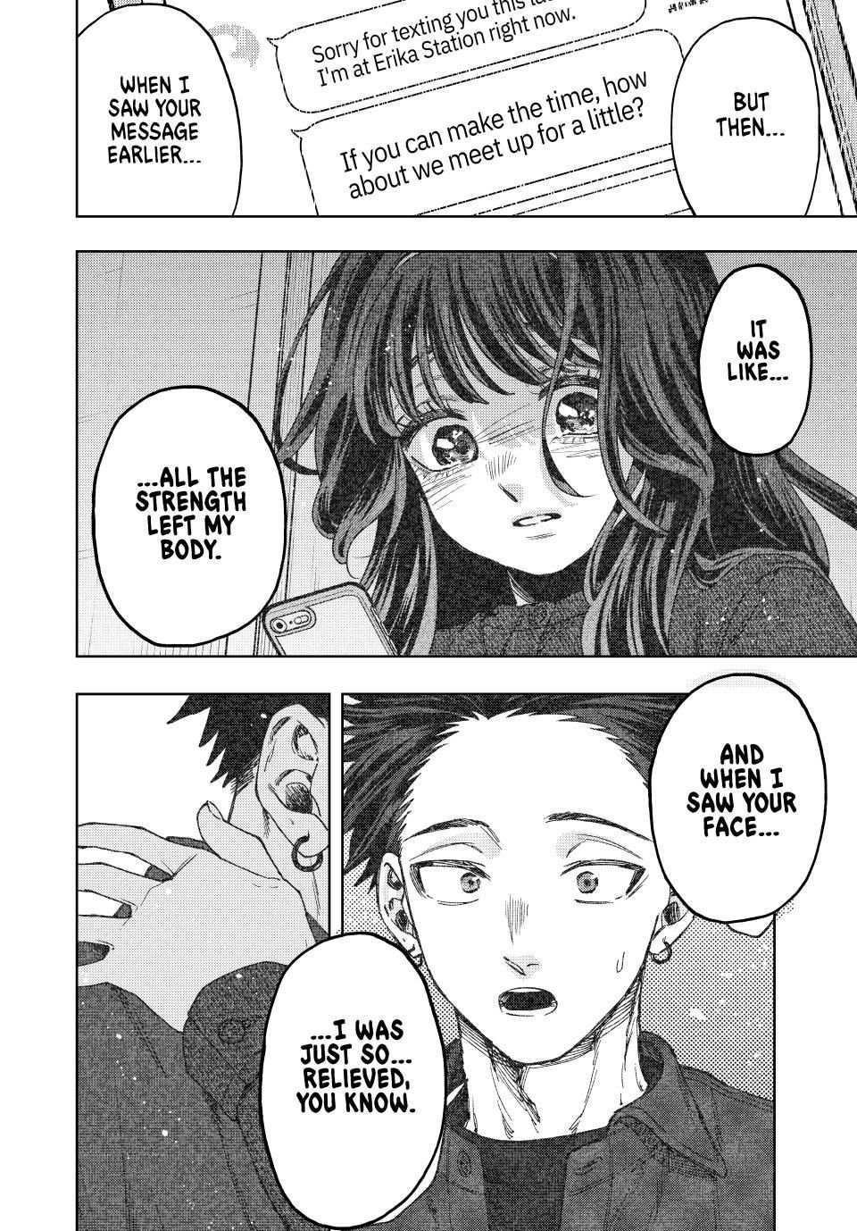 Kaoru Hana wa Rin to Saku Chapter 124 page 6 - Chapter 124: Whining