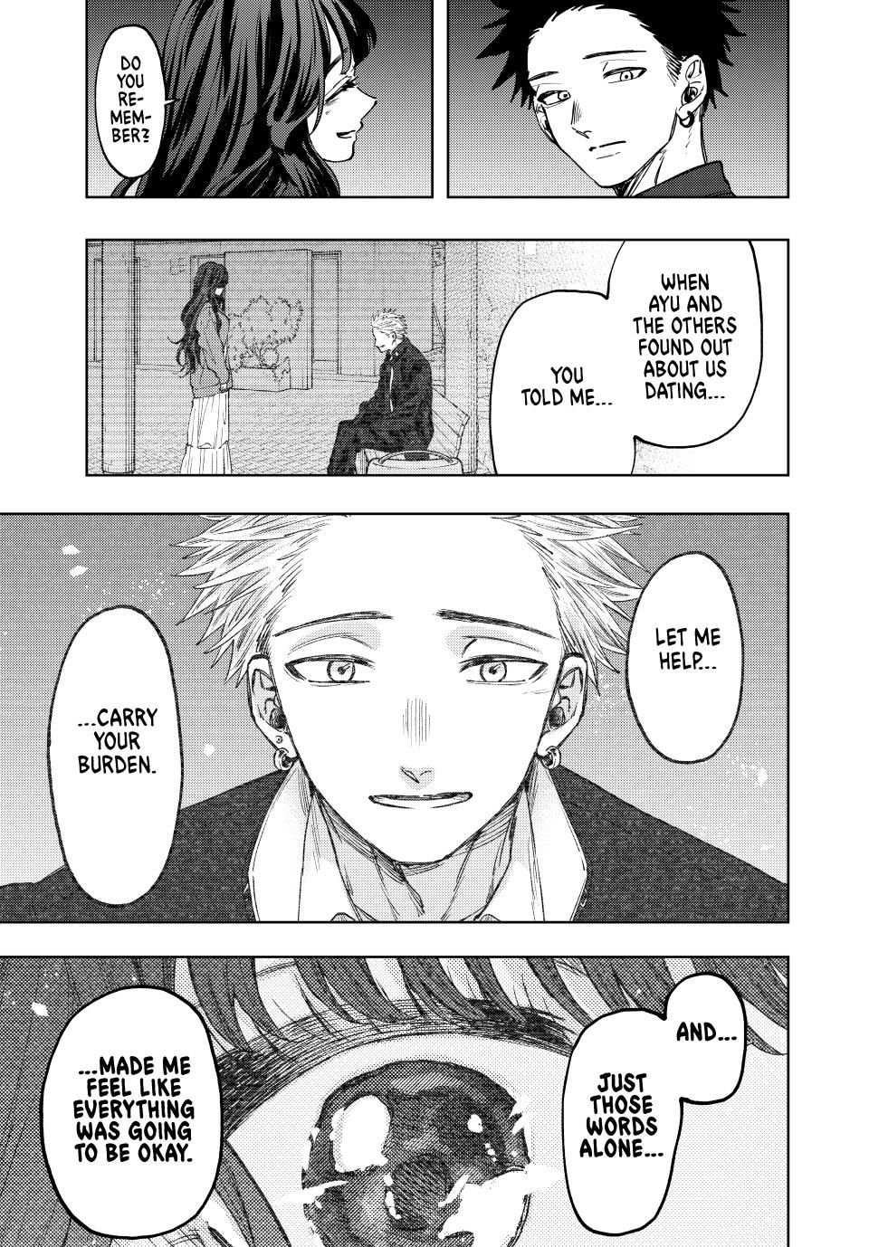 Kaoru Hana wa Rin to Saku Chapter 124 page 7 - Chapter 124: Whining