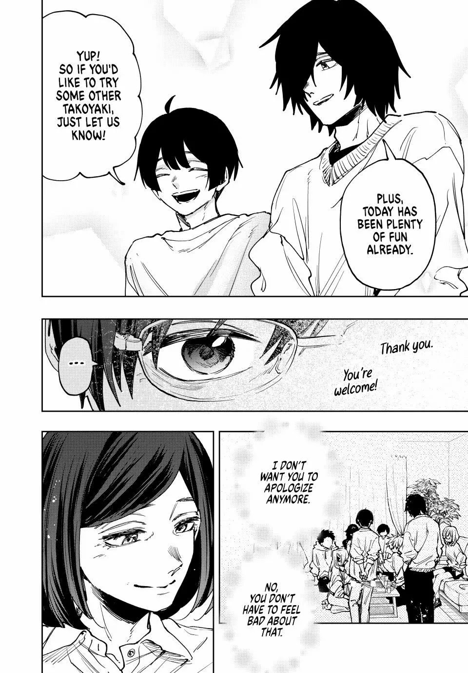 Kaoru Hana wa Rin to Saku Chapter 125 page 12 - Chapter 125: Takoyaki Party