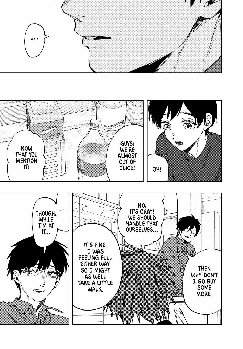 Kaoru Hana wa Rin to Saku Chapter 125 page 15 - Chapter 125: Takoyaki Party