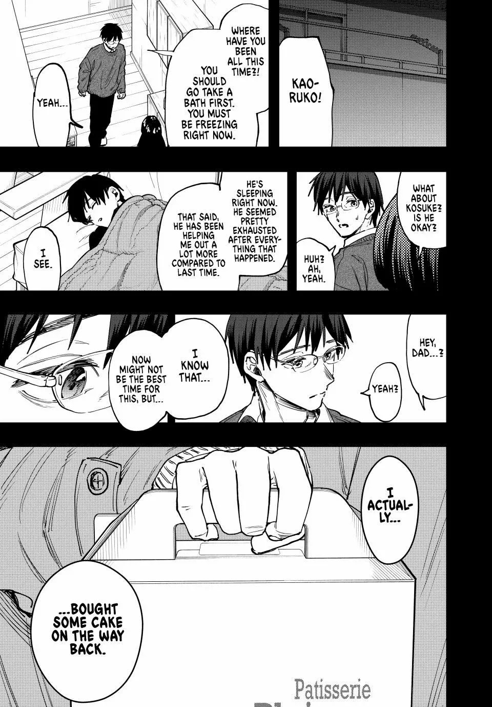 Kaoru Hana wa Rin to Saku Chapter 126 page 1 - Chapter 126: Kaoruko's Father and Rintaro