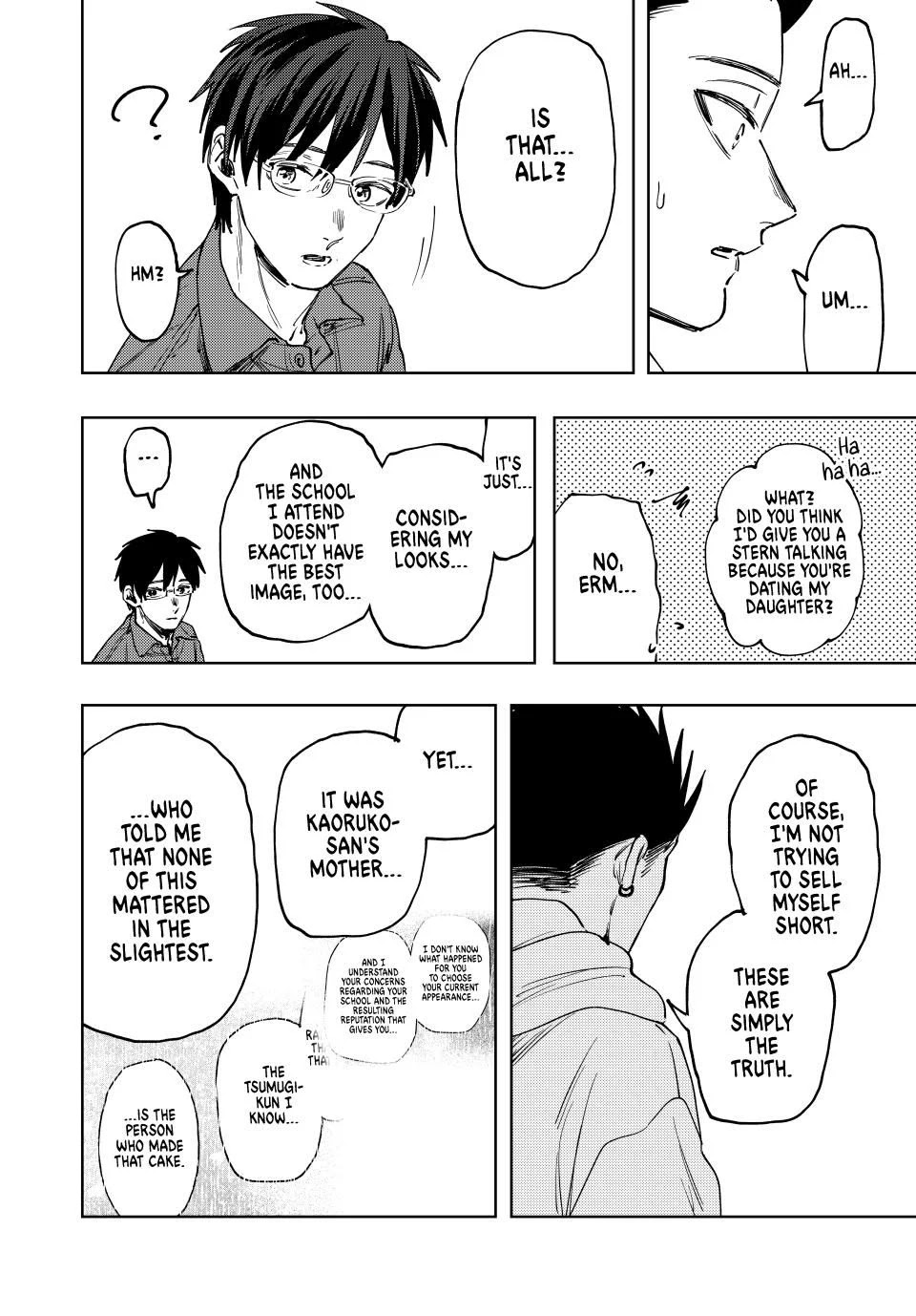 Kaoru Hana wa Rin to Saku Chapter 126 page 12 - Chapter 126: Kaoruko's Father and Rintaro