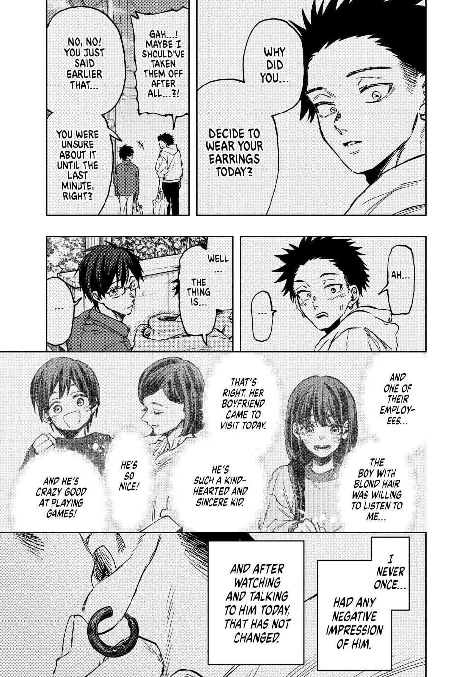 Kaoru Hana wa Rin to Saku Chapter 126 page 19 - Chapter 126: Kaoruko's Father and Rintaro