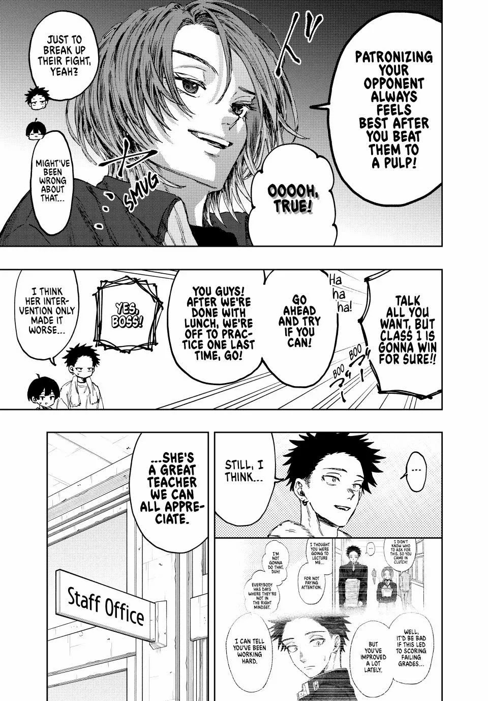 Kaoru Hana wa Rin to Saku Chapter 127 page 11 - Chapter 127: The Final Sports Festival