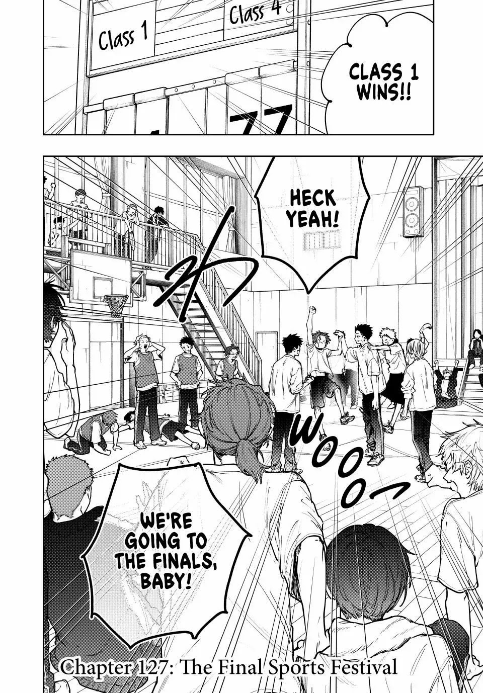 Kaoru Hana wa Rin to Saku Chapter 127 page 2 - Chapter 127: The Final Sports Festival