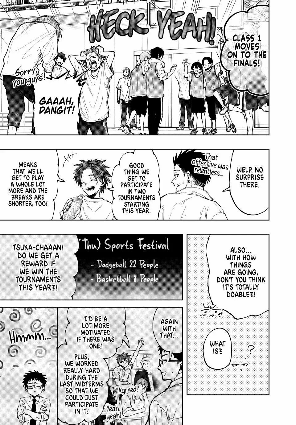 Kaoru Hana wa Rin to Saku Chapter 127 page 5 - Chapter 127: The Final Sports Festival