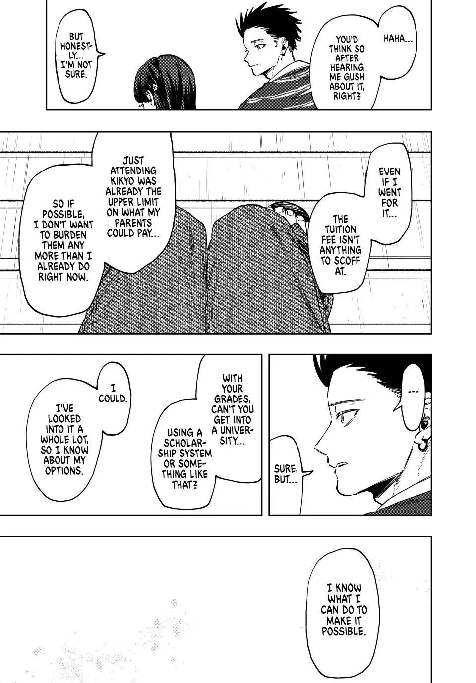 Kaoru Hana wa Rin to Saku Chapter 129 page 13 - Chapter 129: Kaoruko's Future