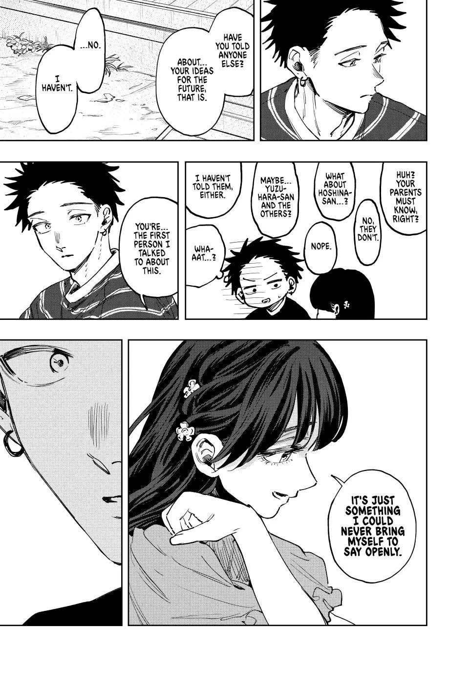 Kaoru Hana wa Rin to Saku Chapter 129 page 5 - Chapter 129: Kaoruko's Future