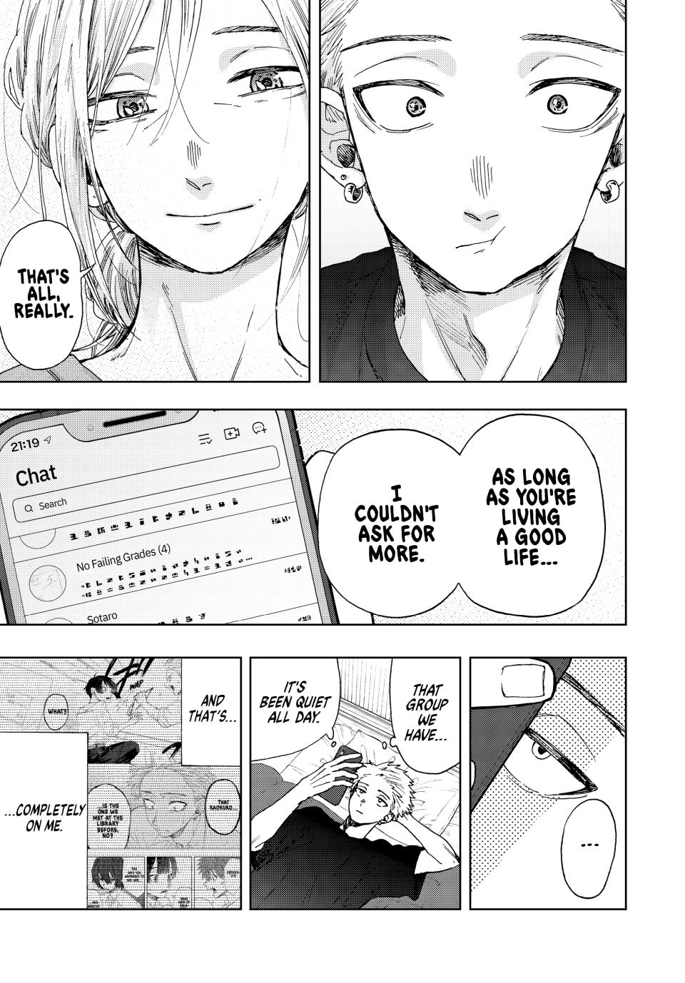 Kaoru Hana wa Rin to Saku Chapter 13 page 11 - Chapter 13: Mother