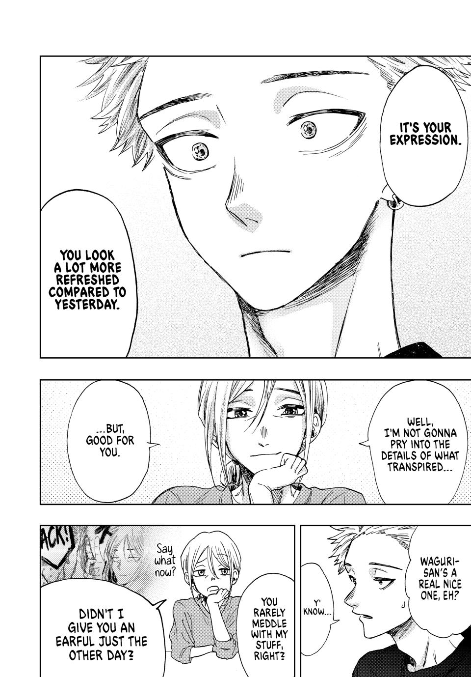 Kaoru Hana wa Rin to Saku Chapter 13 page 6 - Chapter 13: Mother