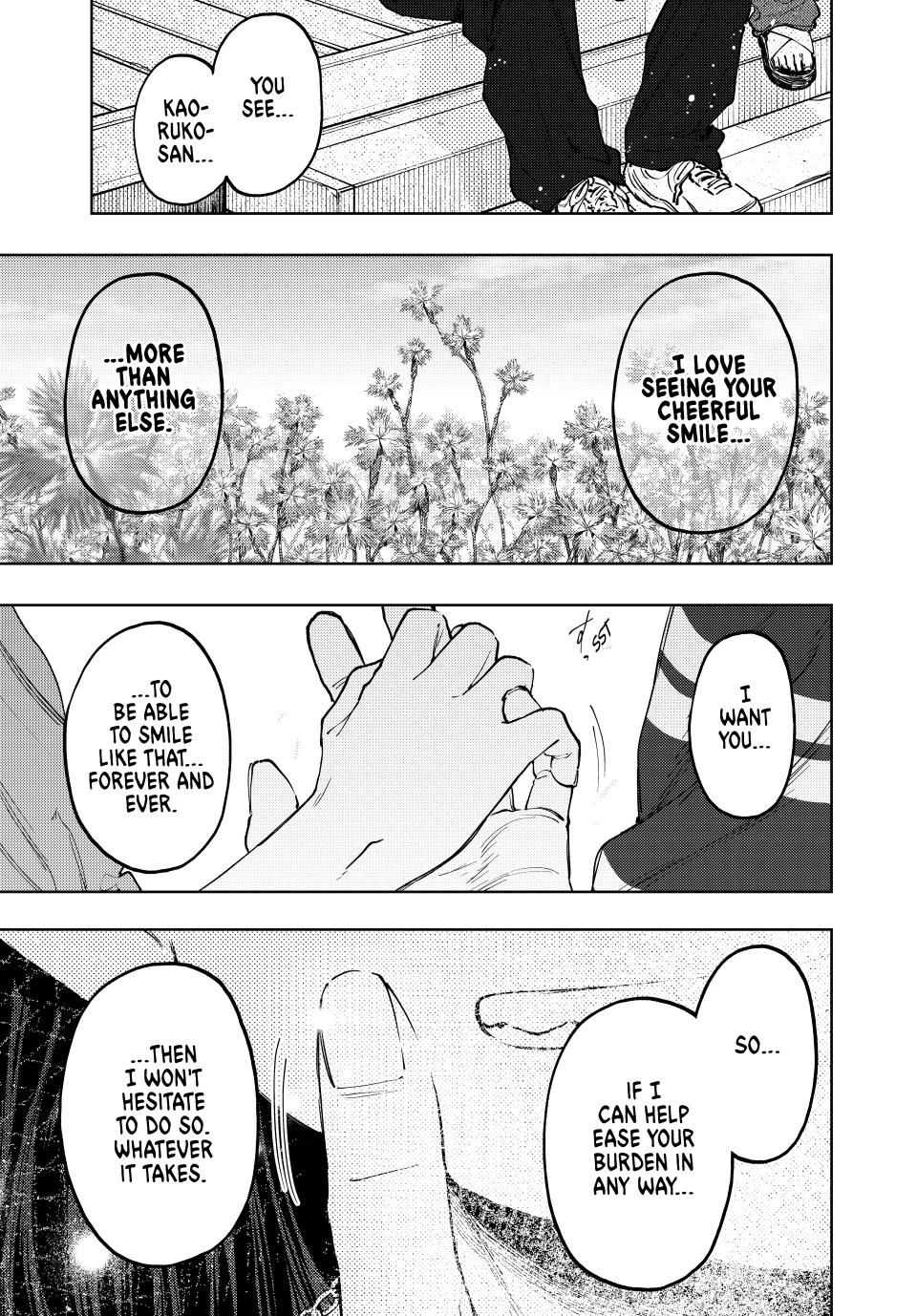 Kaoru Hana wa Rin to Saku Chapter 130 page 15 - Chapter 130: Boyfriend