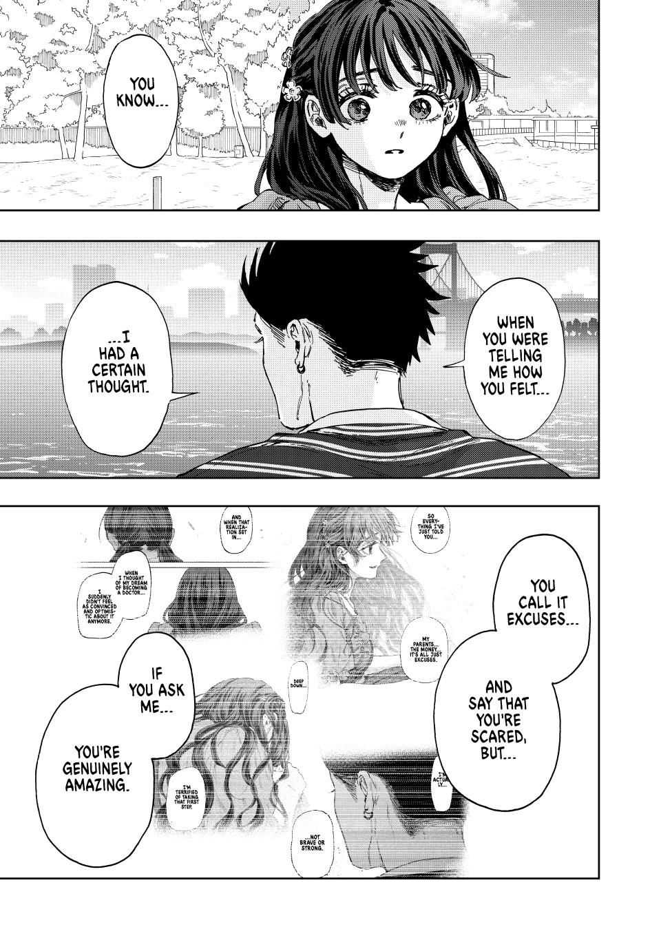 Kaoru Hana wa Rin to Saku Chapter 130 page 3 - Chapter 130: Boyfriend