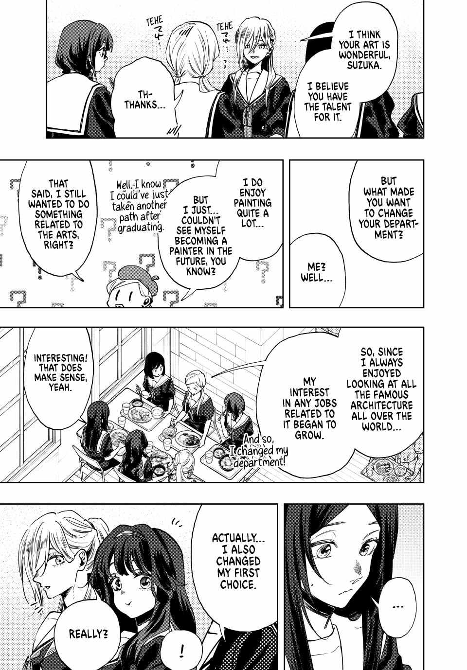 Kaoru Hana wa Rin to Saku Chapter 132 page 5 - Chapter 132: Their Own Paths