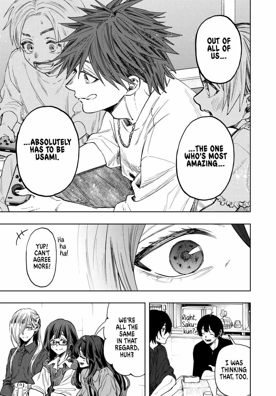 Kaoru Hana wa Rin to Saku Chapter 133 page 15 - Chapter 133: Older Brother Usami