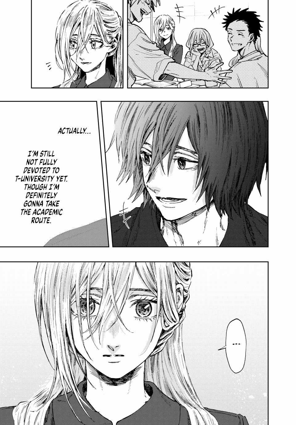 Kaoru Hana wa Rin to Saku Chapter 133 page 21 - Chapter 133: Older Brother Usami