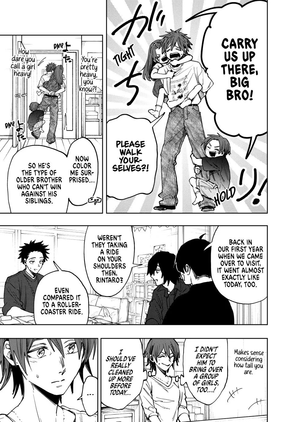 Kaoru Hana wa Rin to Saku Chapter 133 page 5 - Chapter 133: Older Brother Usami