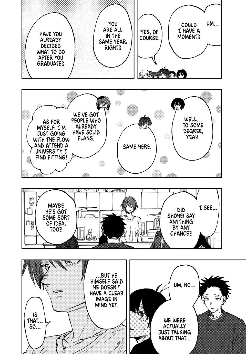 Kaoru Hana wa Rin to Saku Chapter 133 page 6 - Chapter 133: Older Brother Usami