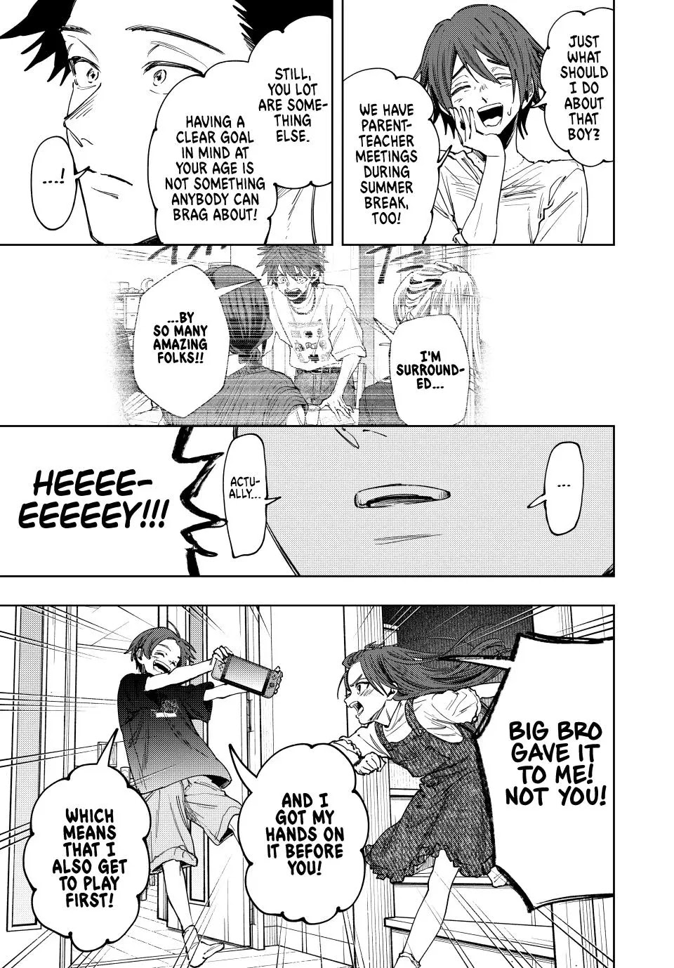 Kaoru Hana wa Rin to Saku Chapter 133 page 7 - Chapter 133: Older Brother Usami