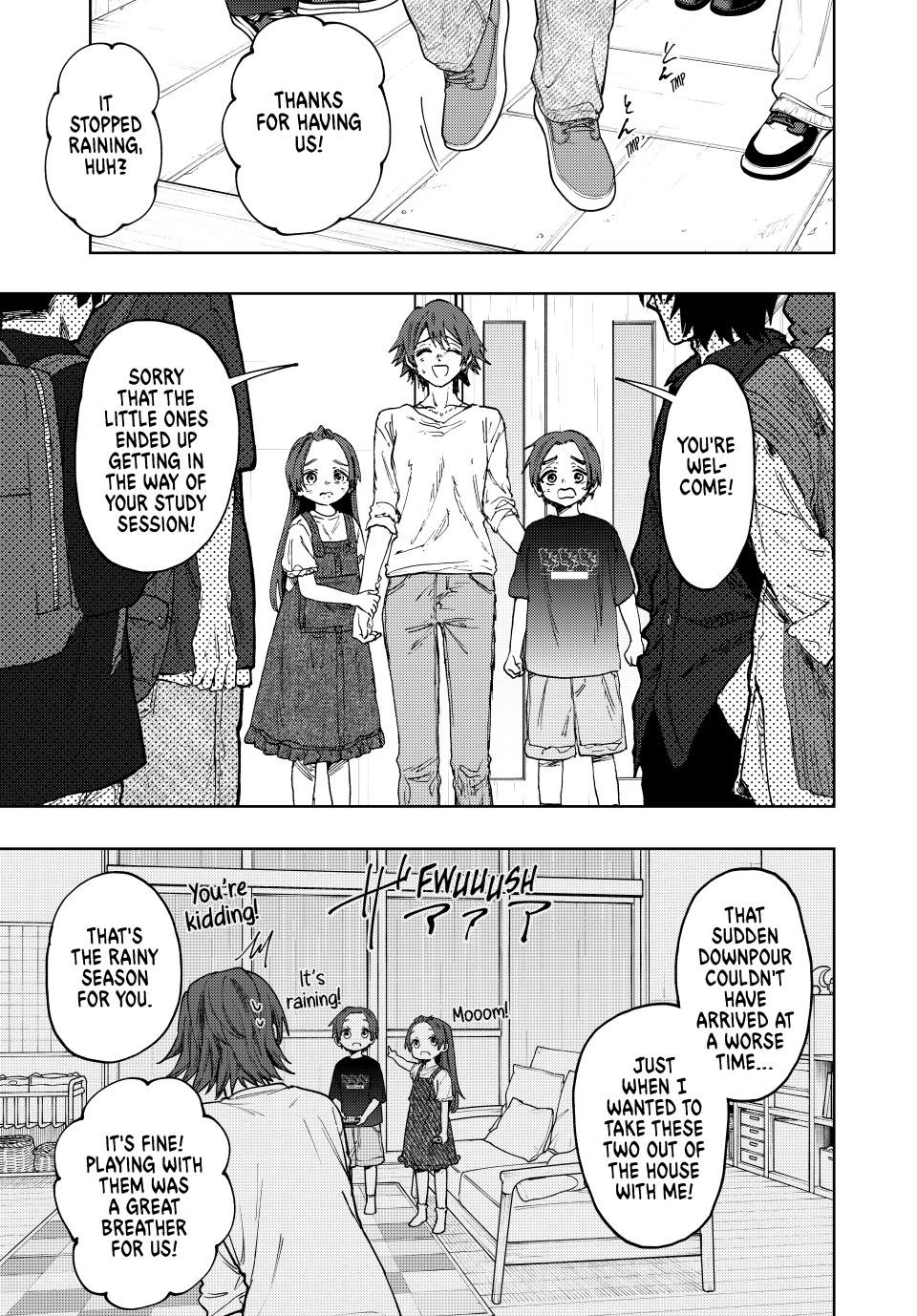 Kaoru Hana wa Rin to Saku Chapter 134 page 1 - Chapter 134: Subaru's Concerns
