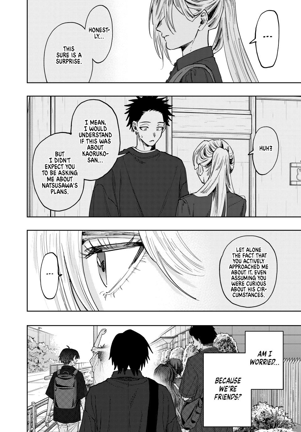 Kaoru Hana wa Rin to Saku Chapter 134 page 20 - Chapter 134: Subaru's Concerns