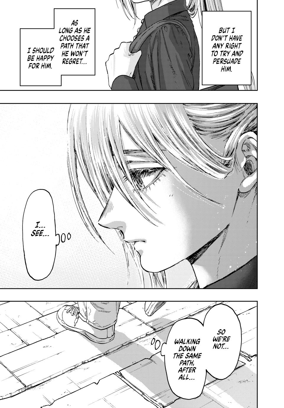 Kaoru Hana wa Rin to Saku Chapter 134 page 21 - Chapter 134: Subaru's Concerns