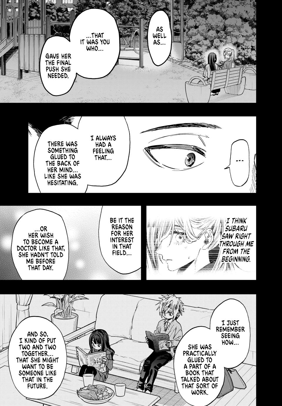 Kaoru Hana wa Rin to Saku Chapter 135 page 11 - Chapter 135: Final Exams of the First Term
