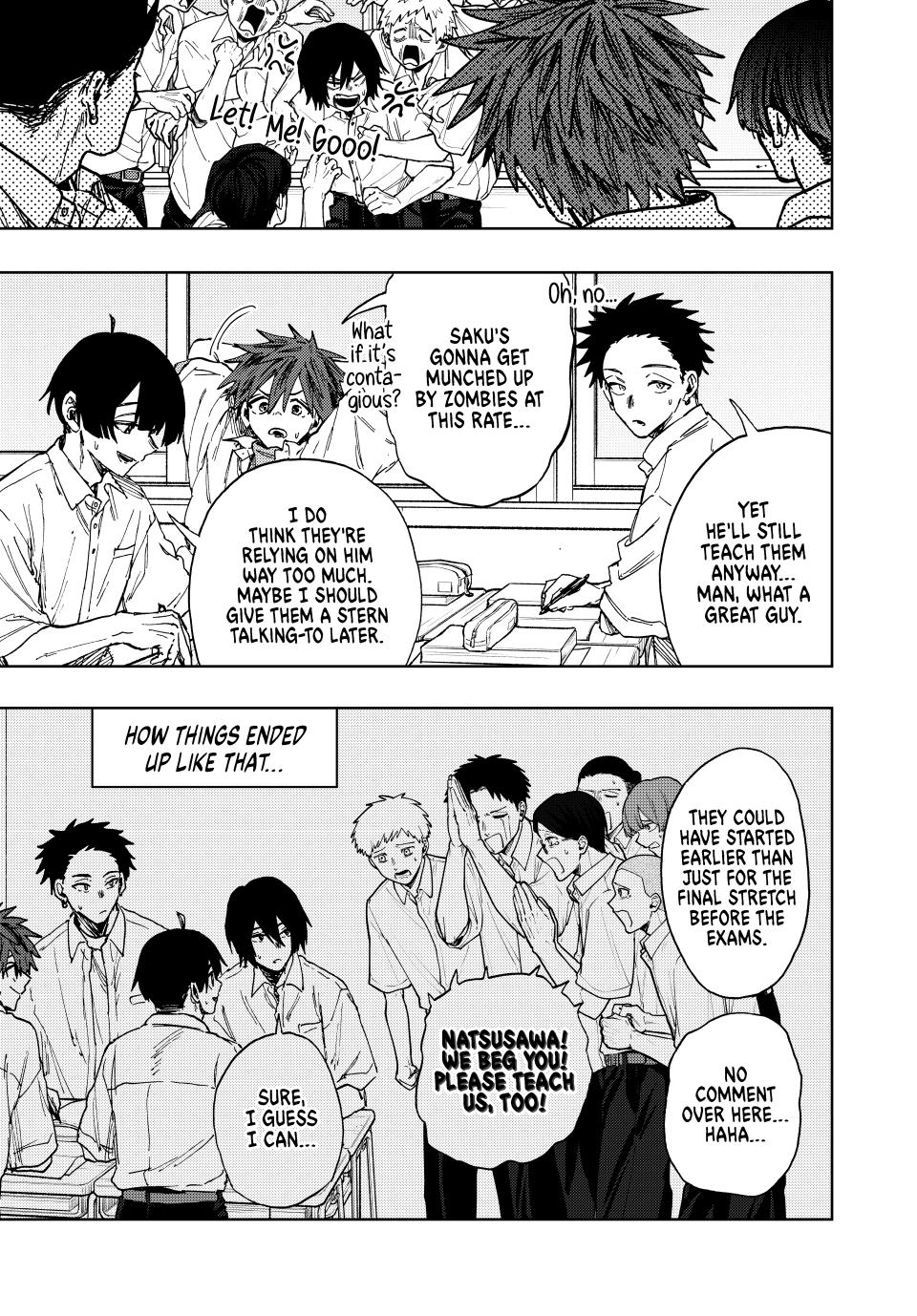 Kaoru Hana wa Rin to Saku Chapter 135 page 3 - Chapter 135: Final Exams of the First Term