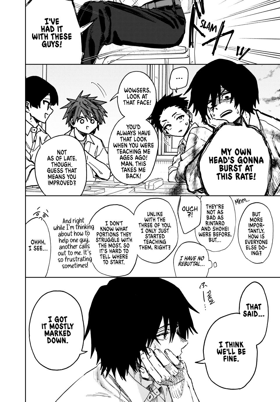 Kaoru Hana wa Rin to Saku Chapter 135 page 4 - Chapter 135: Final Exams of the First Term