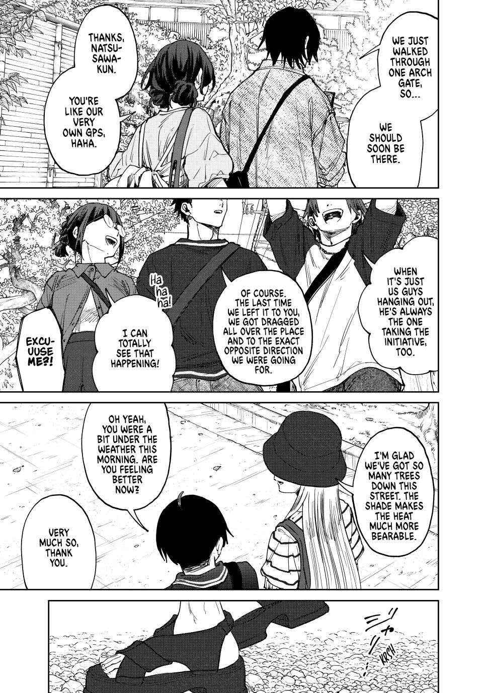 Kaoru Hana wa Rin to Saku Chapter 136 page 15 - Chapter 136: A Day at the Zoo