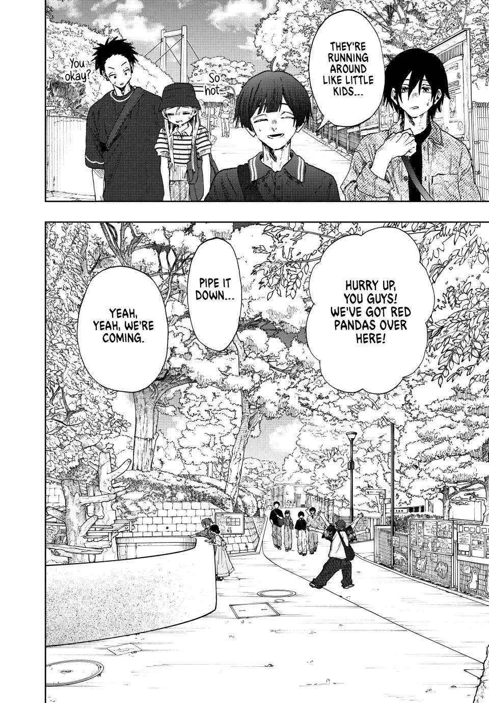 Kaoru Hana wa Rin to Saku Chapter 136 page 2 - Chapter 136: A Day at the Zoo