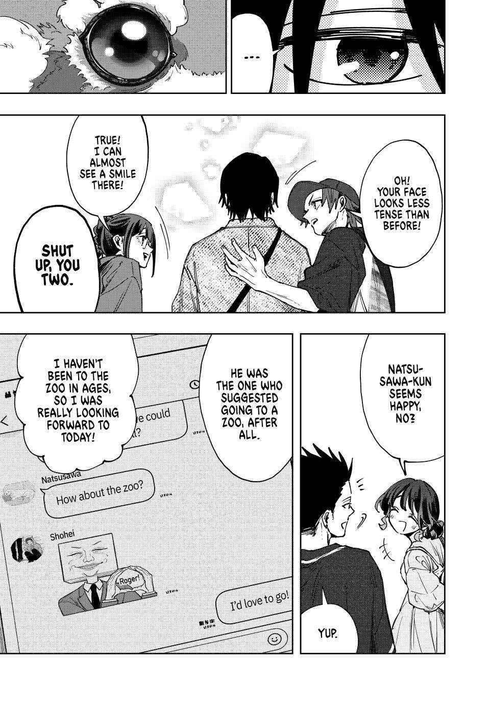 Kaoru Hana wa Rin to Saku Chapter 136 page 5 - Chapter 136: A Day at the Zoo
