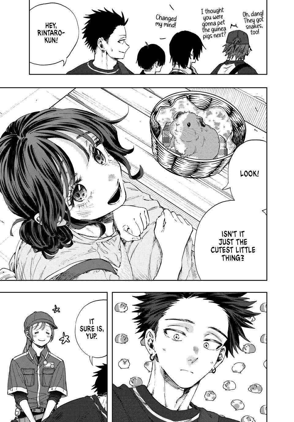 Kaoru Hana wa Rin to Saku Chapter 136 page 9 - Chapter 136: A Day at the Zoo