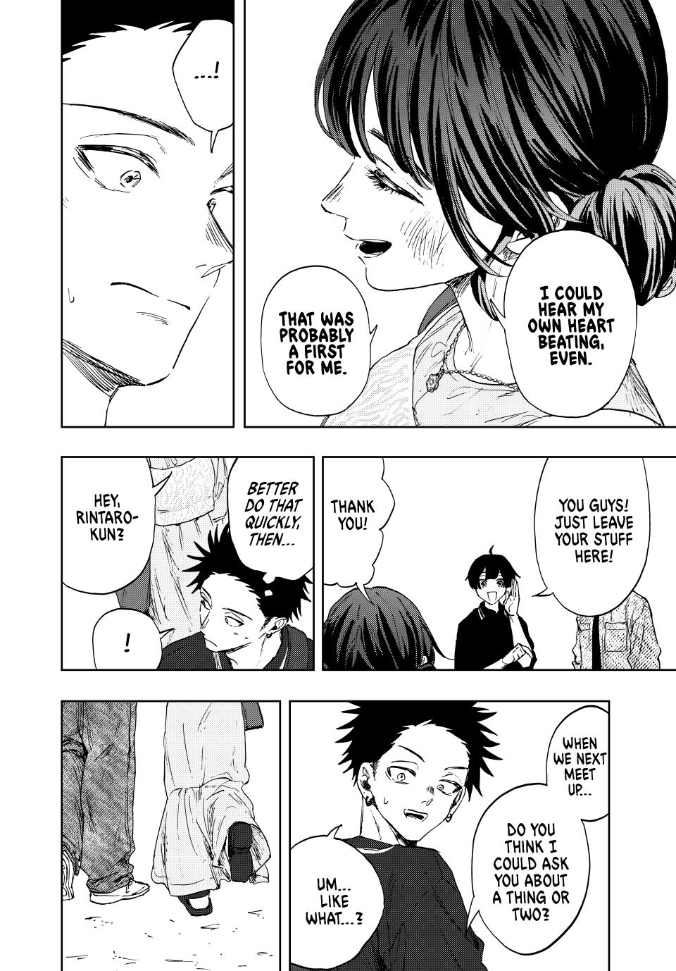 Kaoru Hana wa Rin to Saku Chapter 137 page 10 - Chapter 137: Back at That Beach
