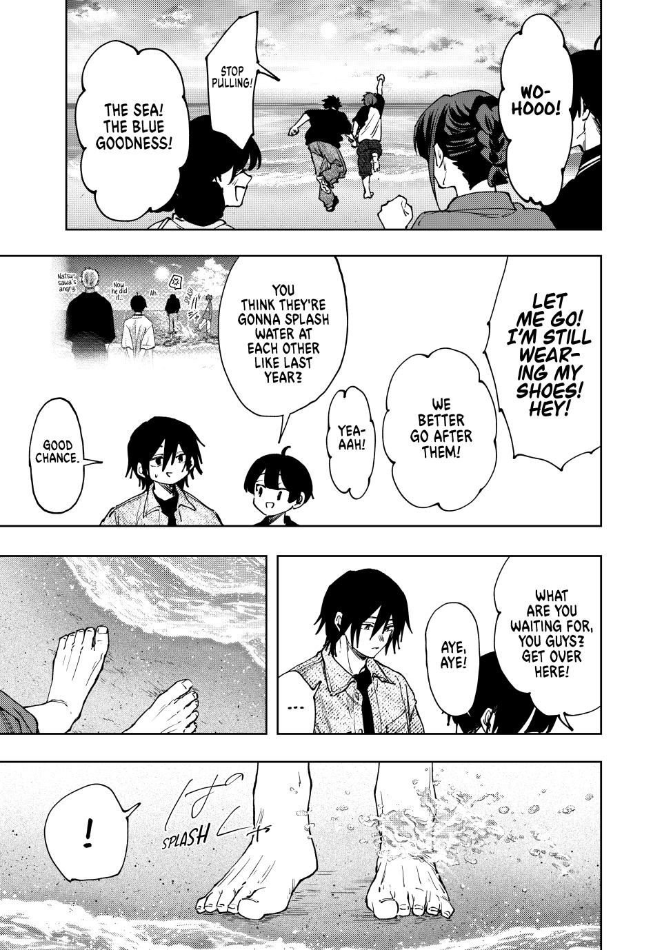 Kaoru Hana wa Rin to Saku Chapter 137 page 13 - Chapter 137: Back at That Beach